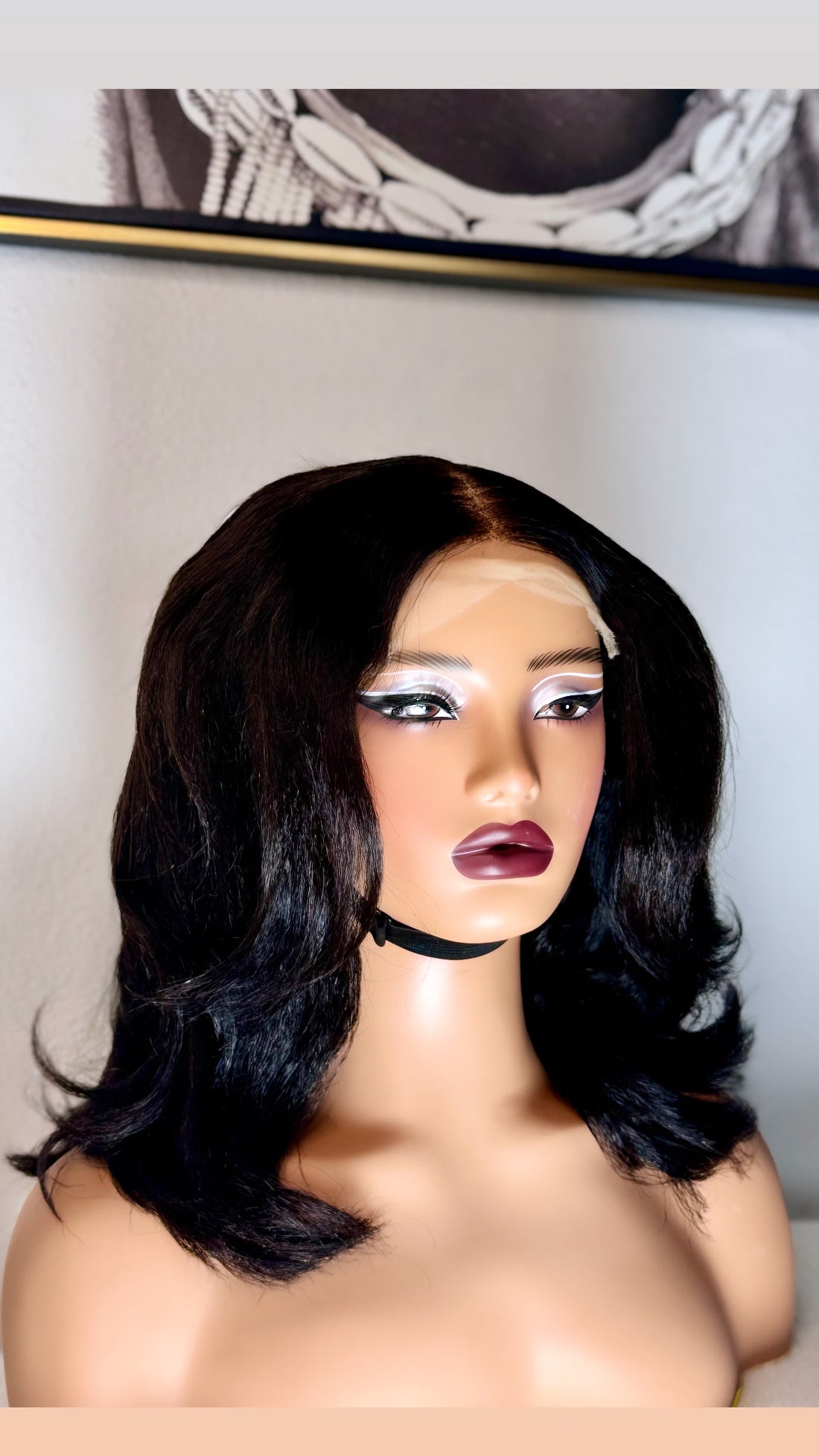 Glueless wig Nègès Waves