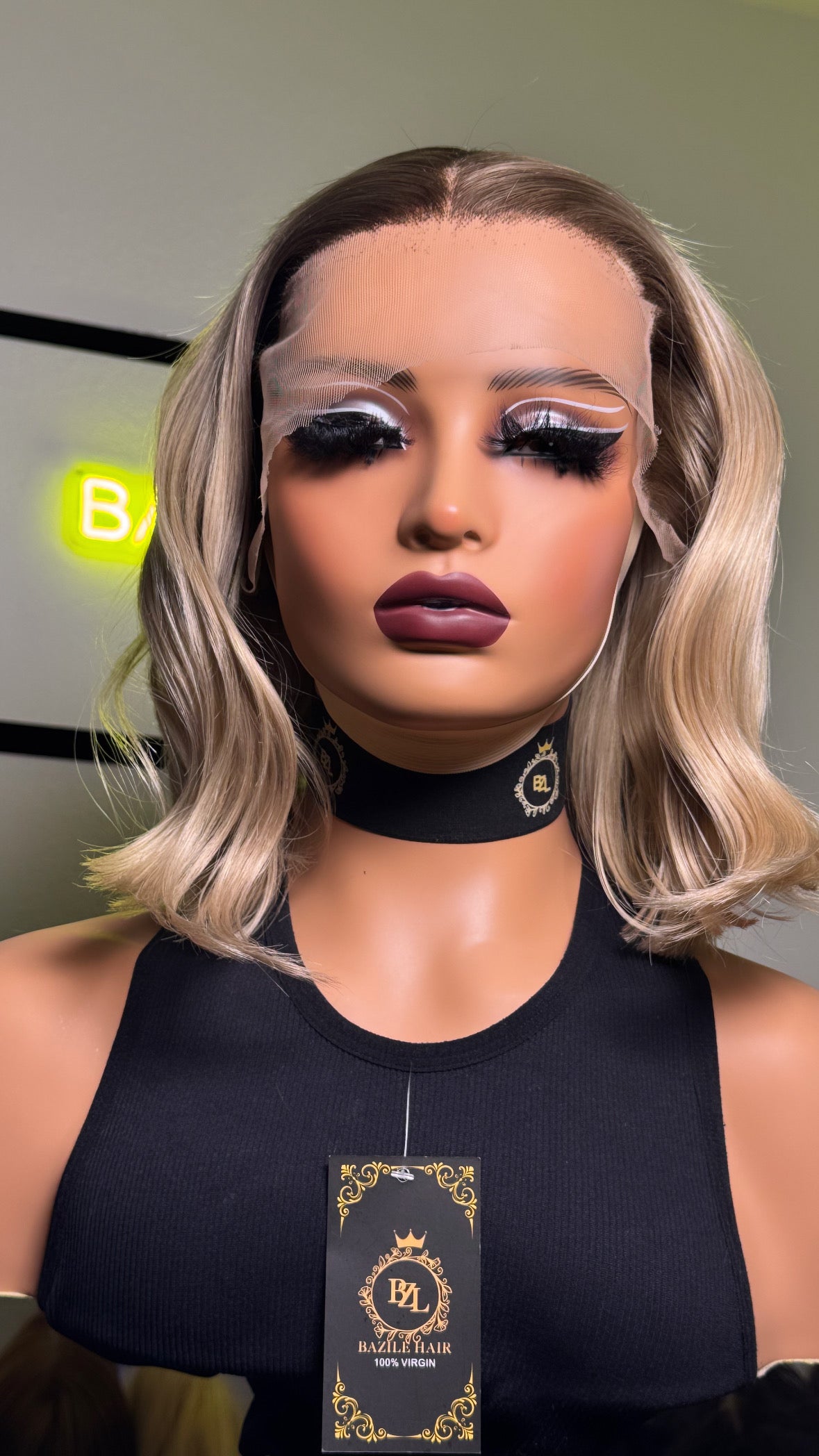 Luxury Mocha Bob 13x4 lace frontal