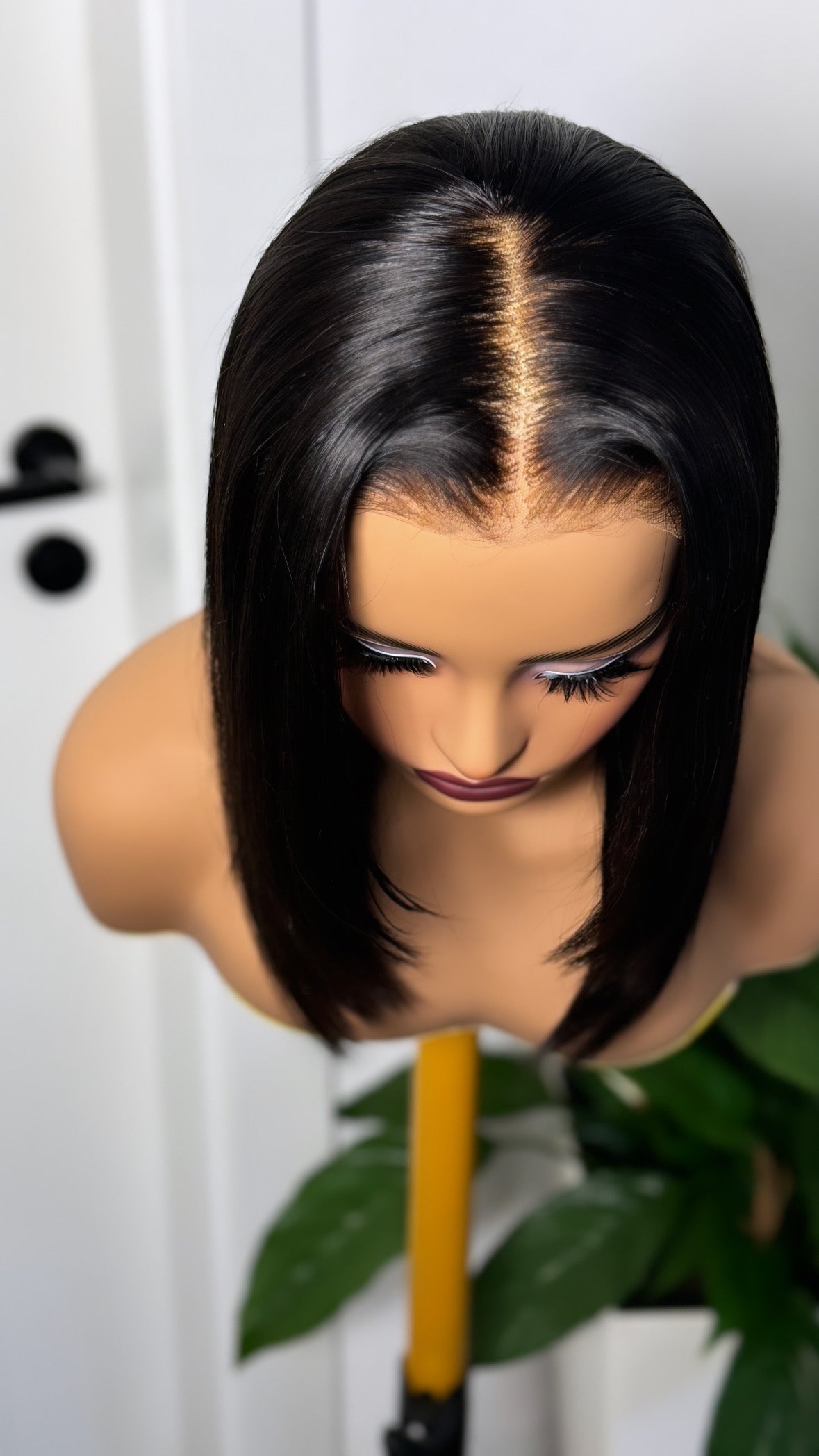 Glueless wig double drawn ( luxury wig)