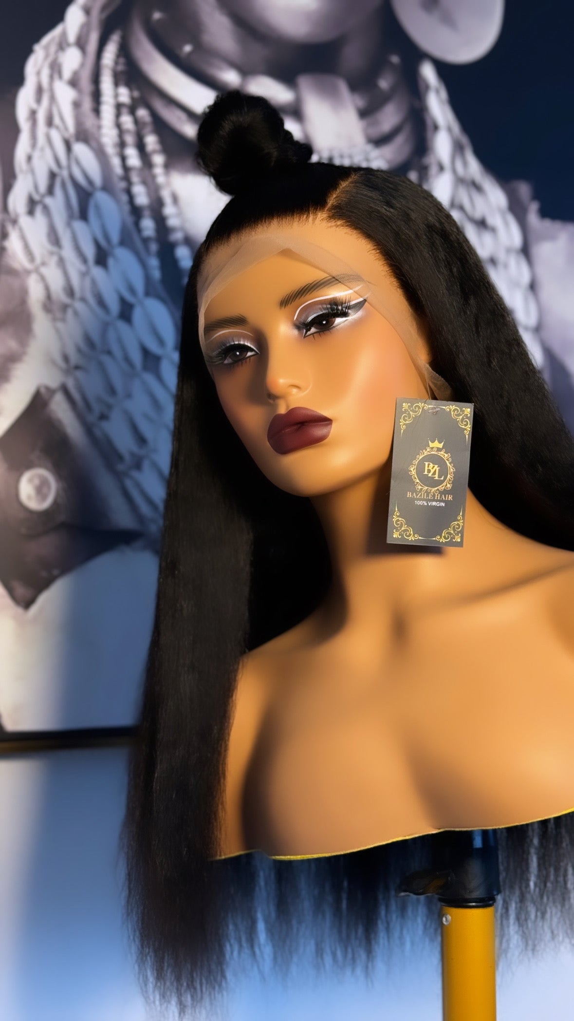 Glueless wig Nègès Glow