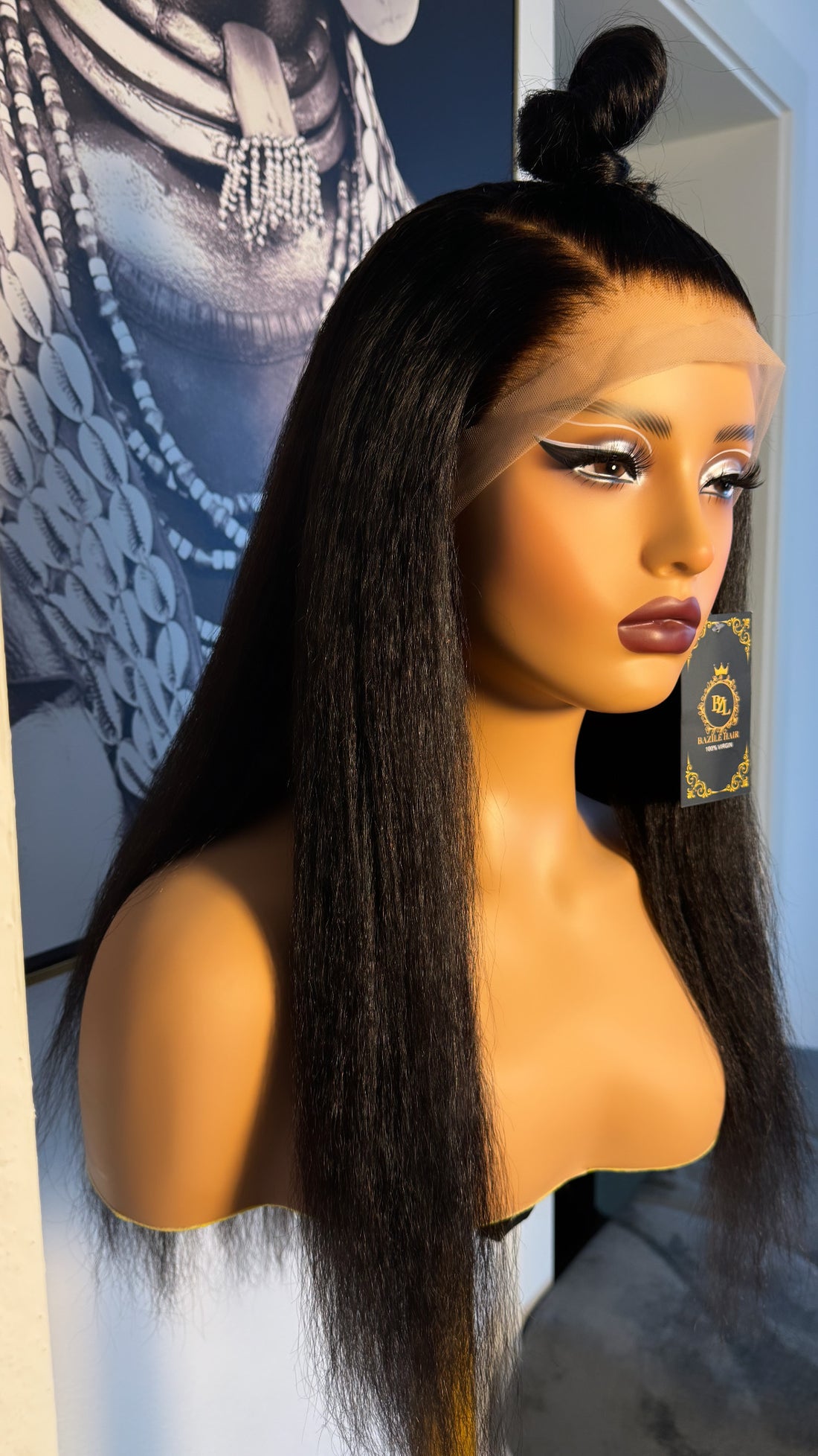 Glueless wig Nègès Glow