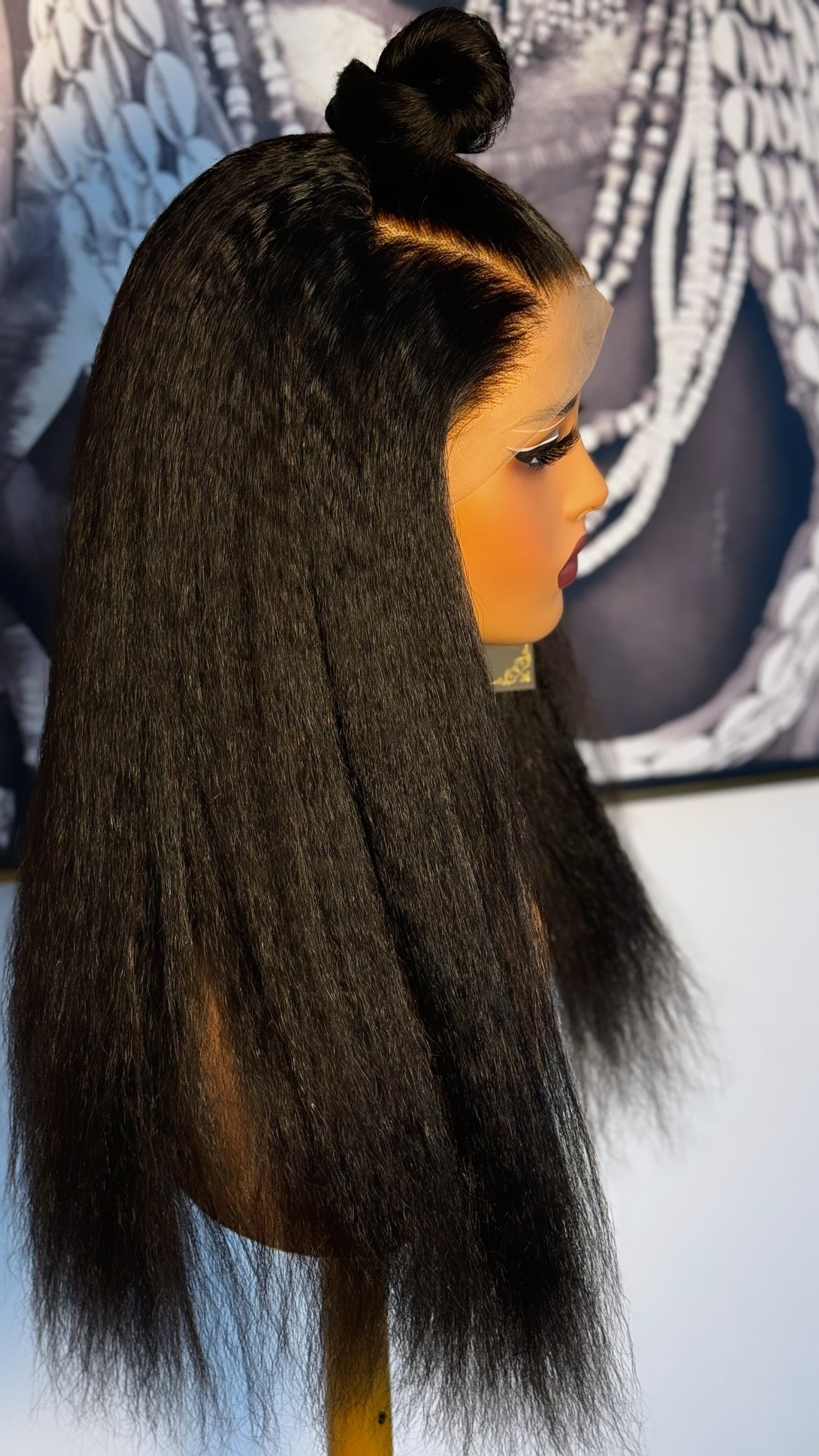Glueless wig Nègès Glow