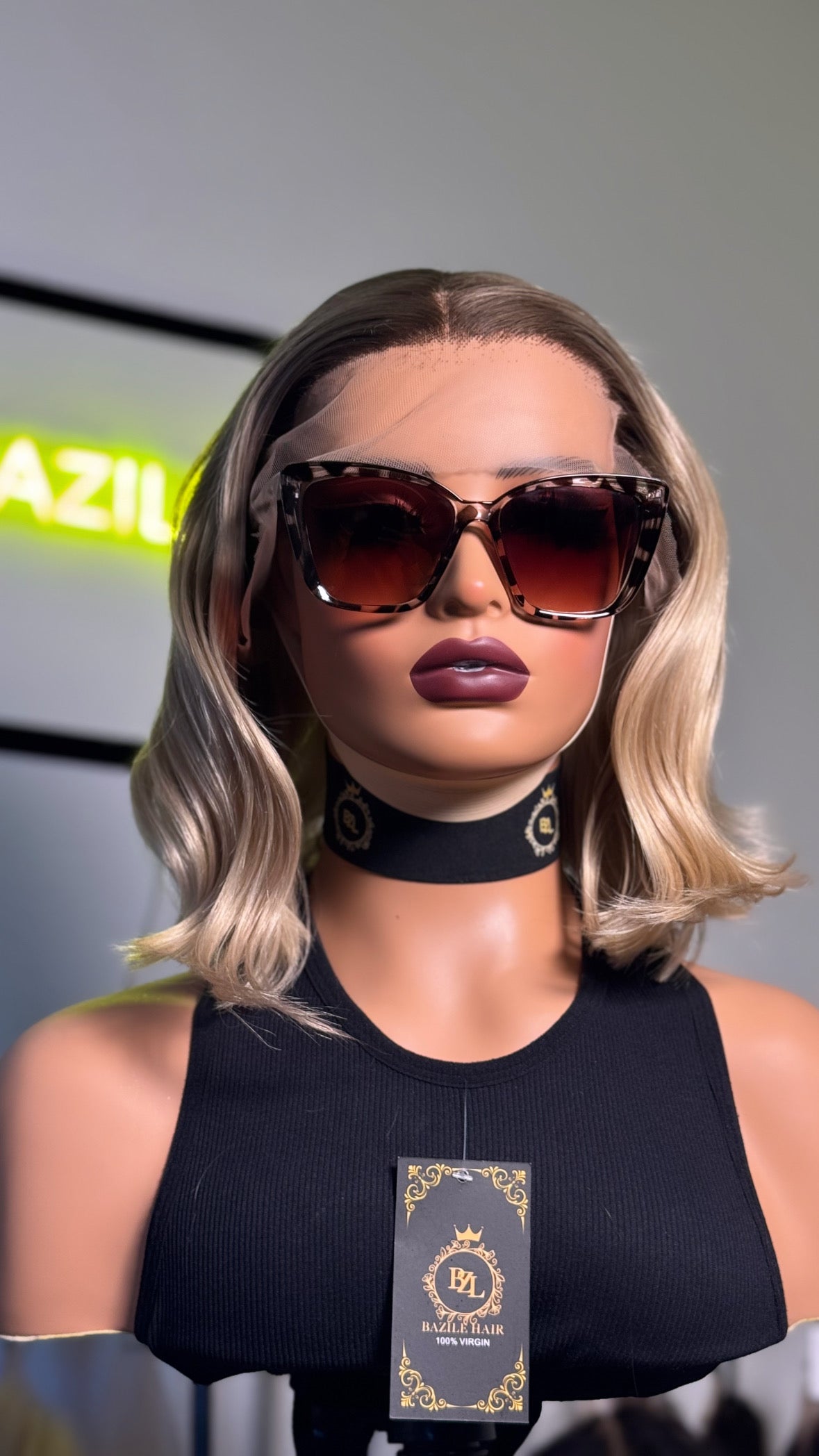 Luxury Mocha Bob 13x4 lace frontal