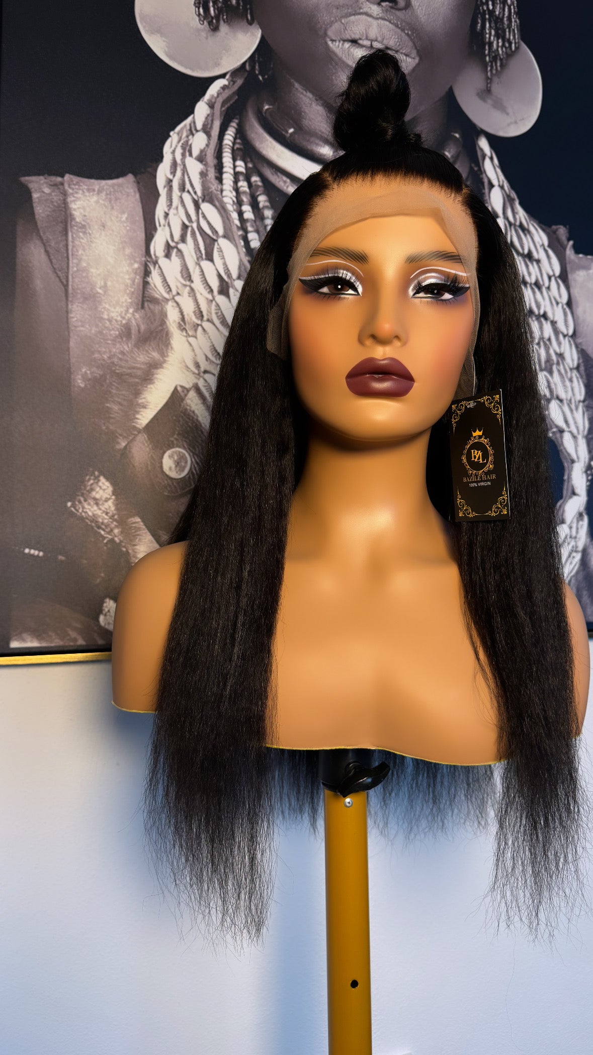 Glueless wig Nègès Glow