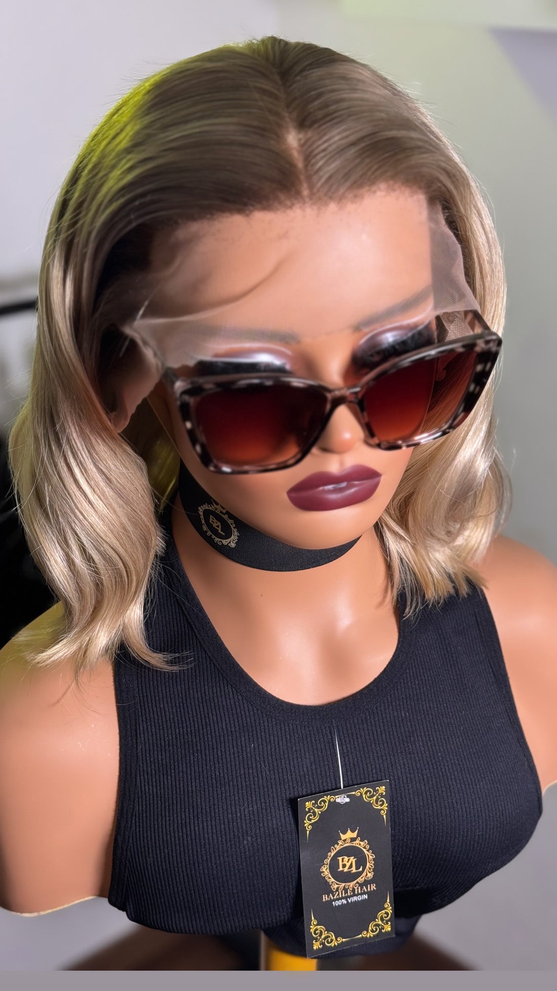 Luxury Mocha Bob 13x4 lace frontal