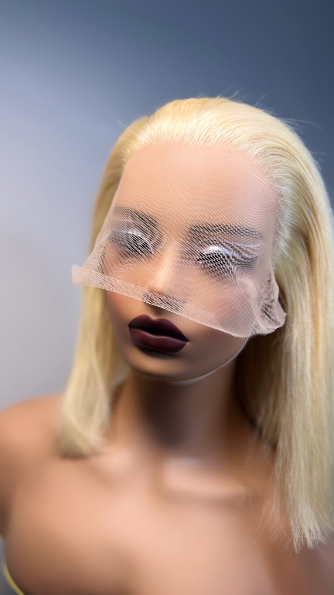 13x4 HD transparent bob kyara blonde