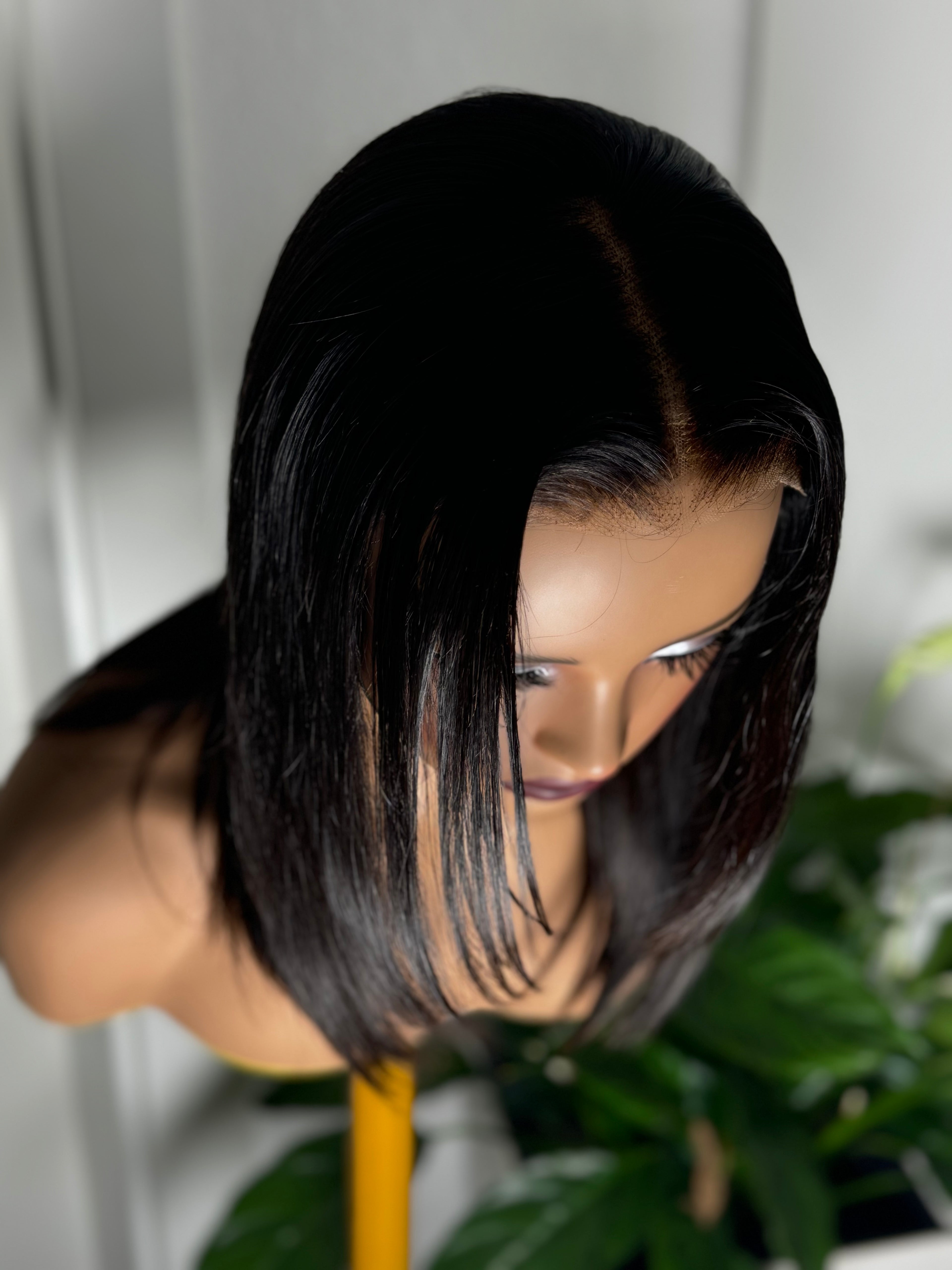 Glueless wig double drawn ( luxury wig)