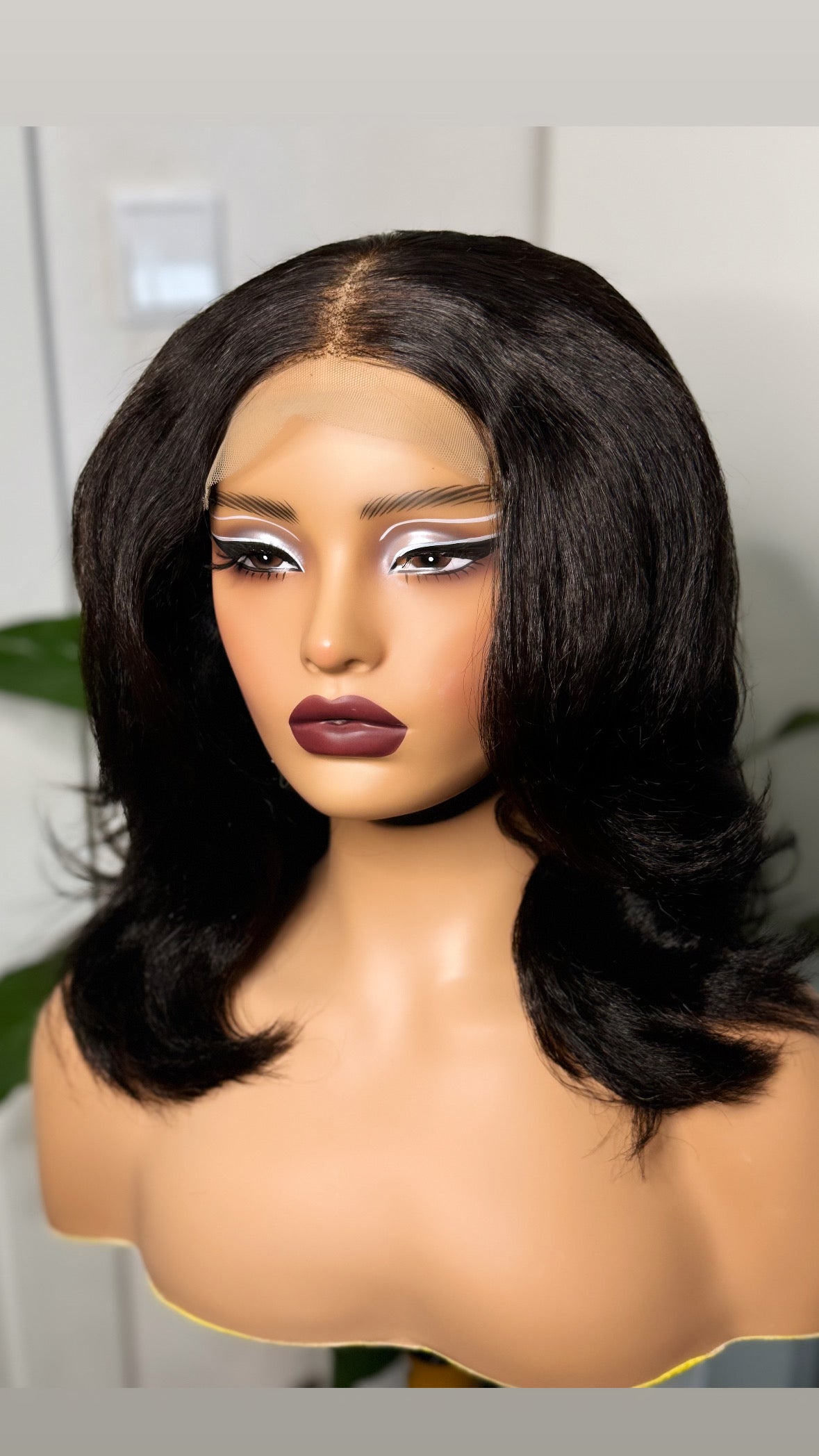 Yaki straight luxury wig