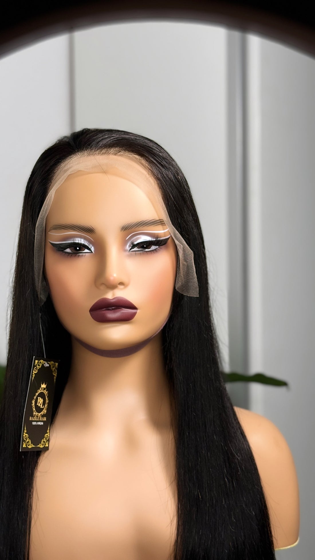 Carissa straight lace frontal Vietnamese wig