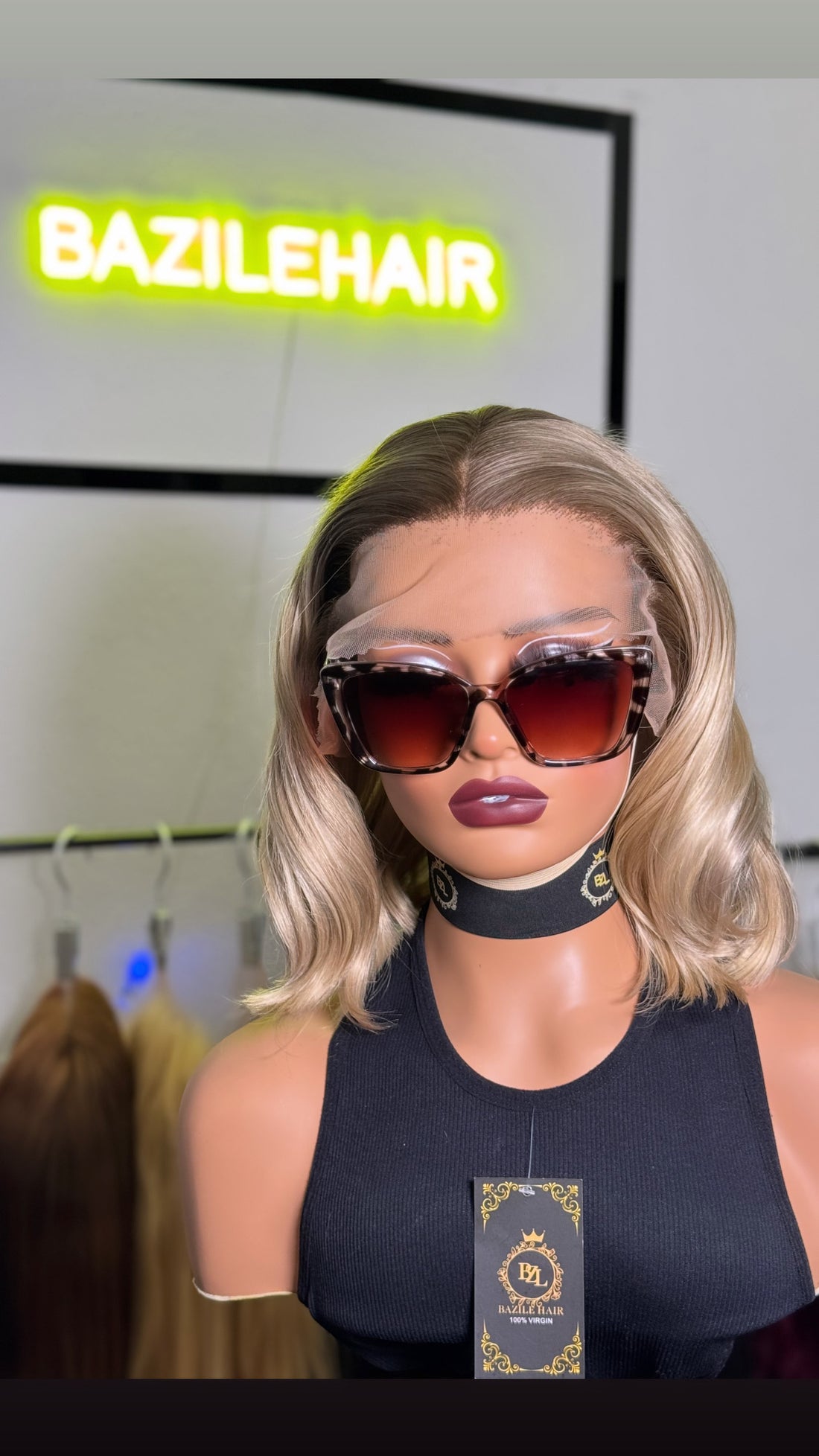 Luxury Mocha Bob 13x4 lace frontal