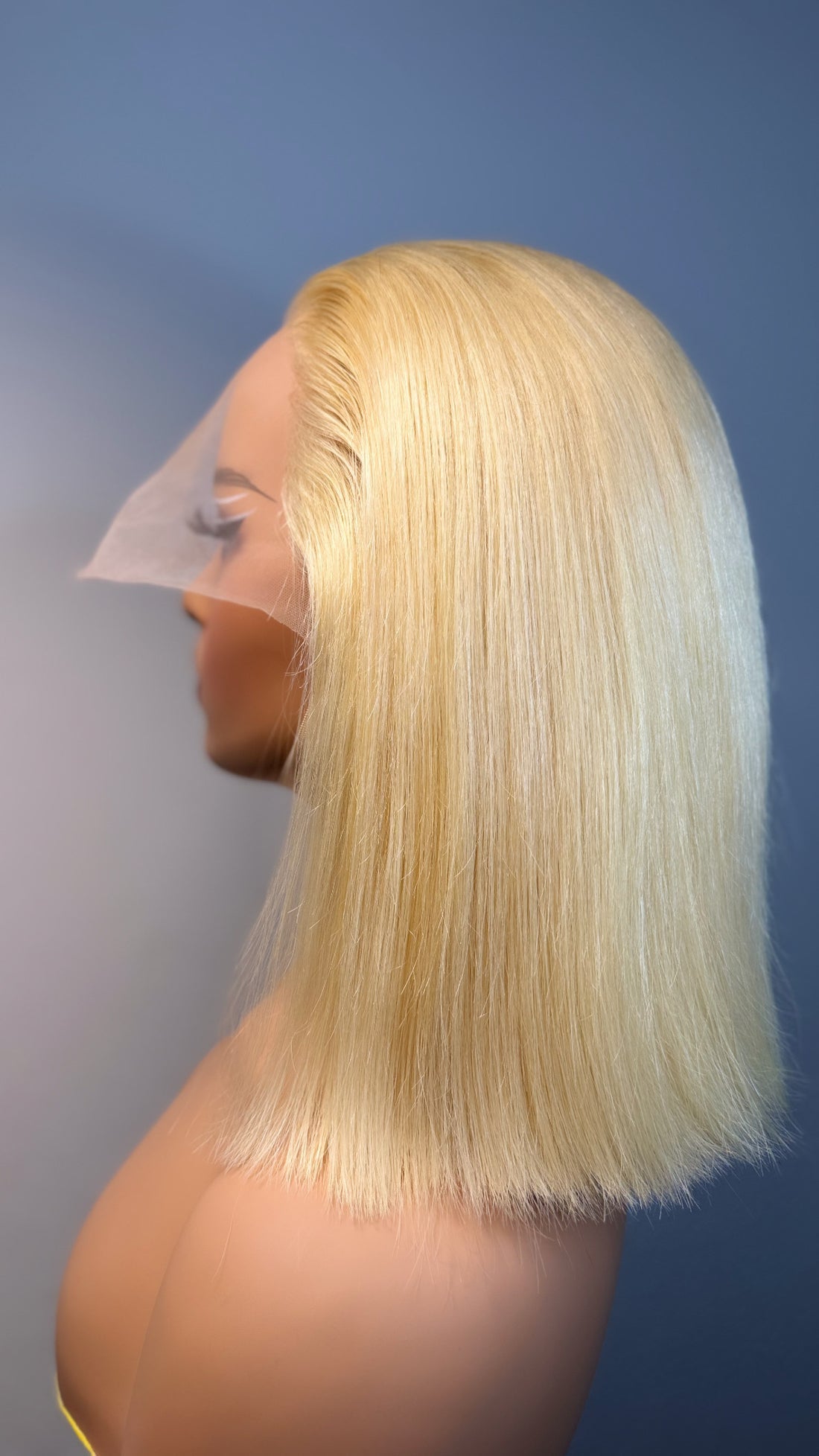 13x4 HD transparent bob kyara blonde